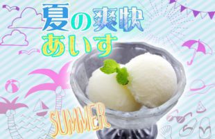 夏の爽快あいす