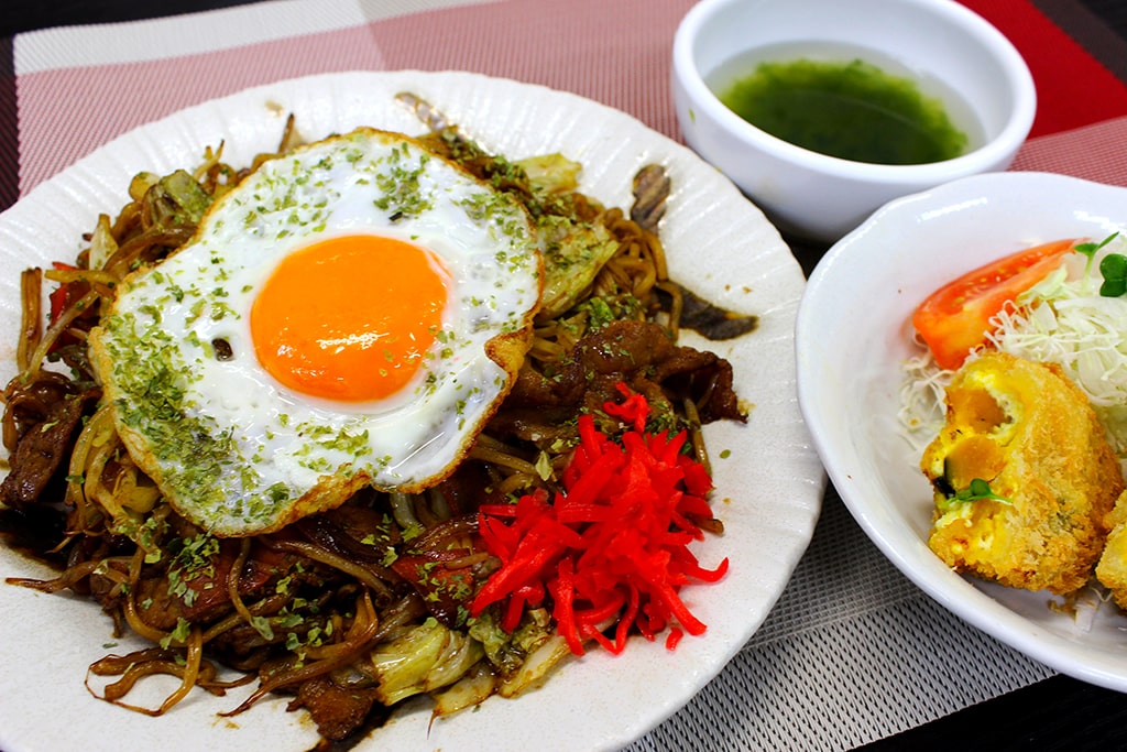 復活!屋台風ソース焼きそば