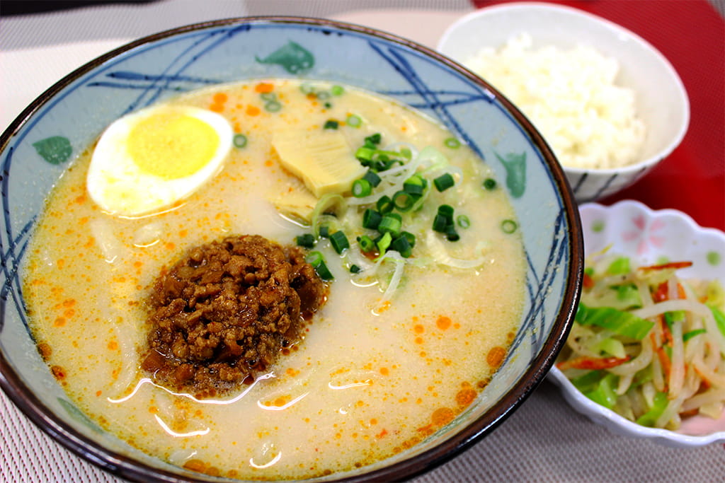 胡麻豆乳坦々うどん