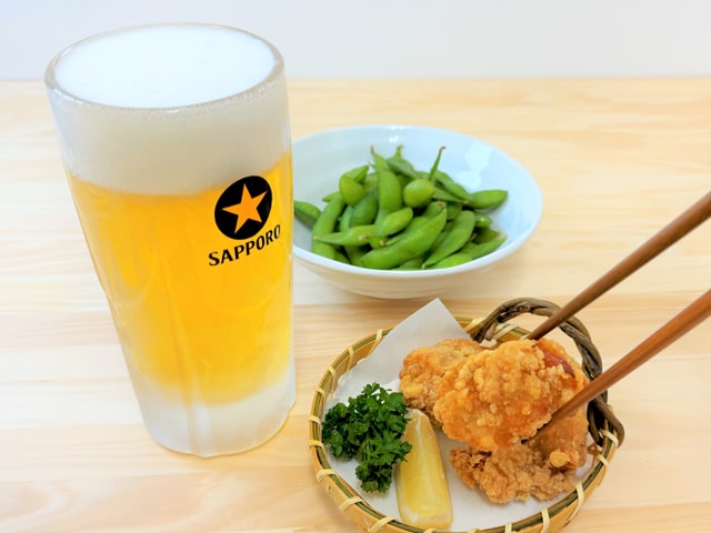 中ジョッキ生ビールセット