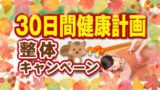 30日間健康計画キャンペーン