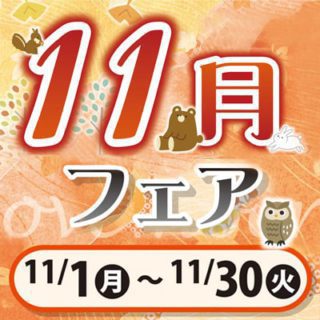 11月フェア