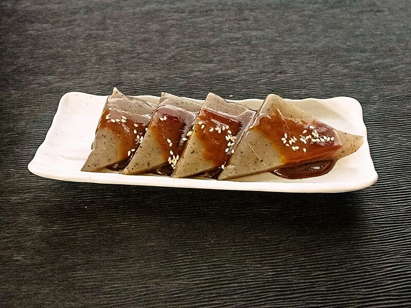 こんにゃくの味噌田楽