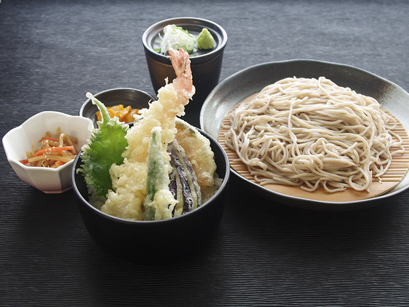 せいろ蕎麦と季節の小天丼