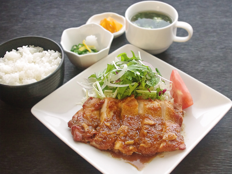 チキンガーリックステーキセット