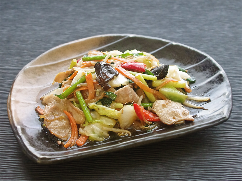 スタミナ肉野菜炒め