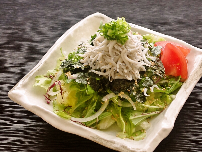 釜揚げしらすサラダ