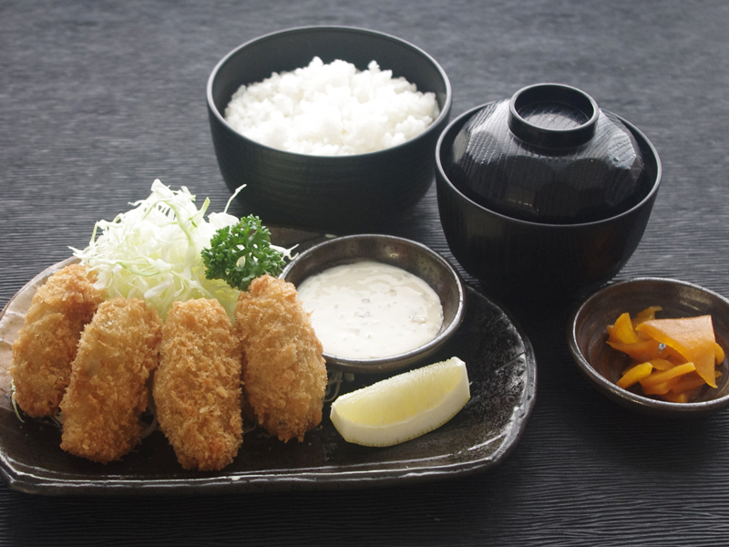 カキフライ定食