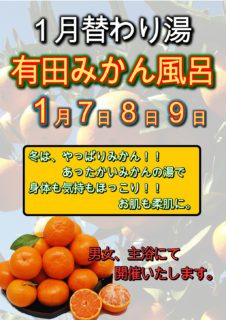 有田みかん風呂