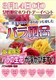 バラ風呂
