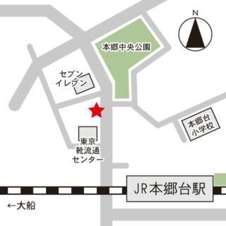 本郷台中央公園付近