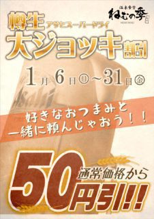 生ビール大ジョッキ割