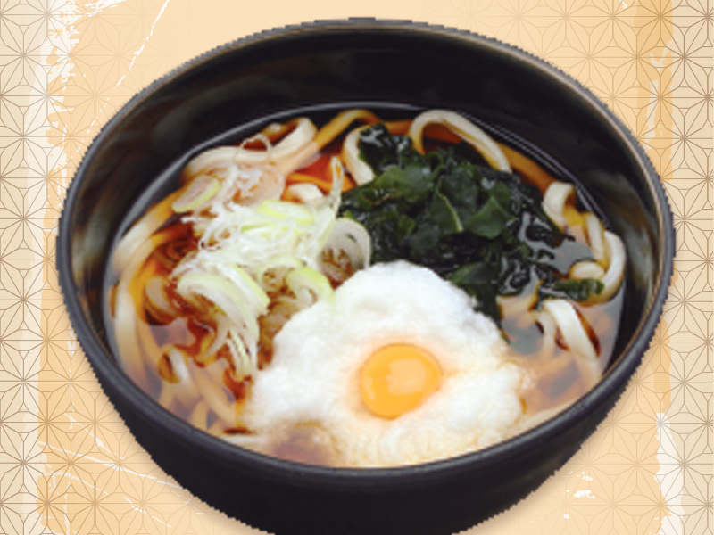 月見とろろうどん